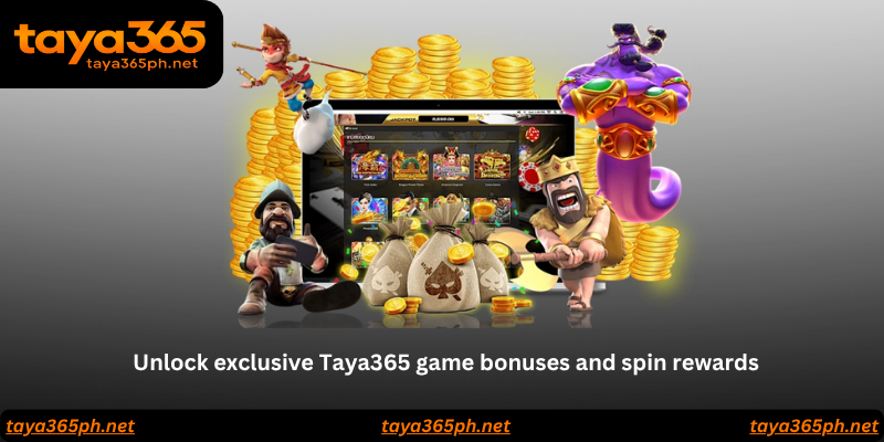 Unlock exclusive Taya365 game bonuses and spin rewards