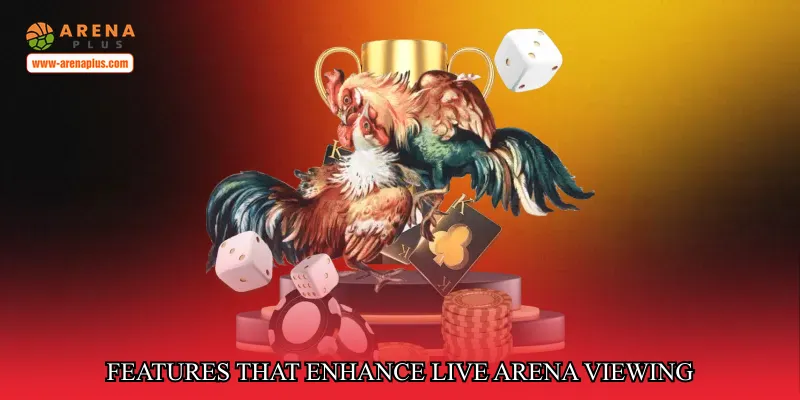 Features that enhance live arena viewing