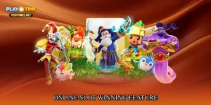 online slot winning feature